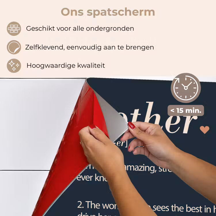 Spatscherm keuken - Mama definitie - Mother - Quotes - Spreuken — 4