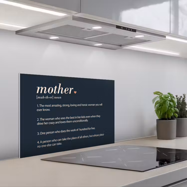 Spatscherm keuken - Mama definitie - Mother - Quotes - Spreuken — 5
