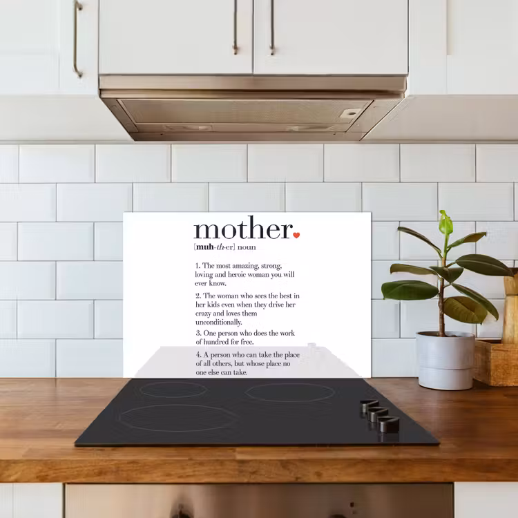 Spatscherm keuken - Moeder definitie - Quotes - Mother - Spreuken — 6
