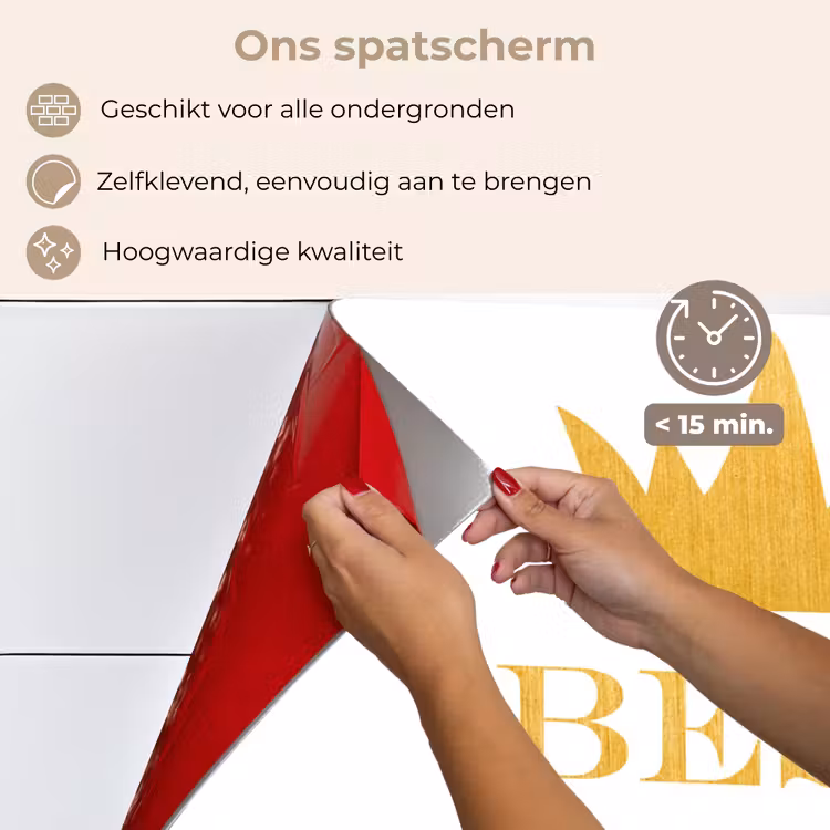 Spatscherm keuken - Quotes - Best mom ever - Spreuken - Mama — 4