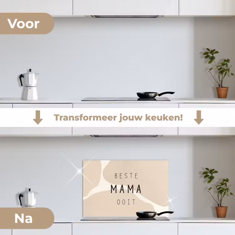 Spatscherm keuken - Quotes - Beste mama ooit - Mama - Spreuken — 3