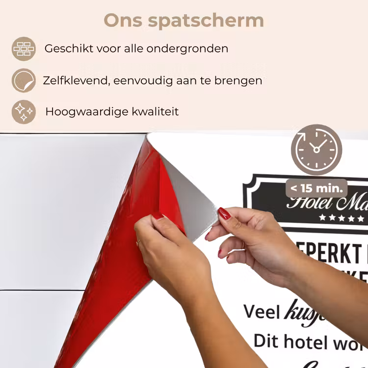 Spatscherm keuken - Quotes - Mama - Spreuken - Hotel mama — 4