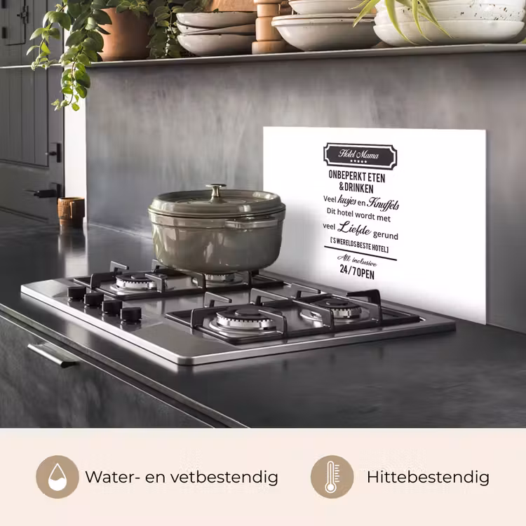 Spatscherm keuken - Quotes - Mama - Spreuken - Hotel mama — 7
