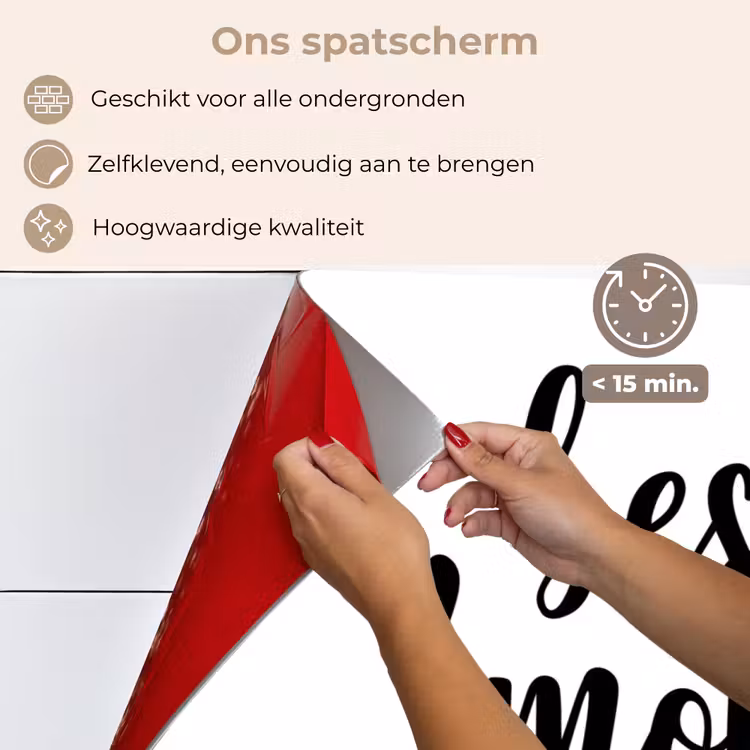 Spatscherm keuken - Quotes - Moederdag - Cadeau — 4