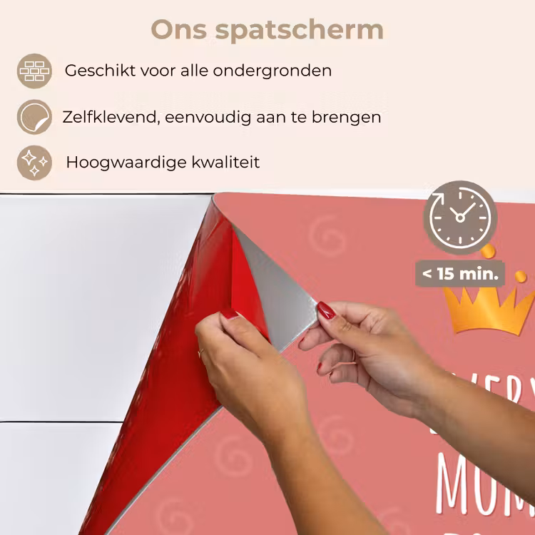 Spatscherm keuken - Spreuken - Every mom is a queen - Quotes - Mama — 4