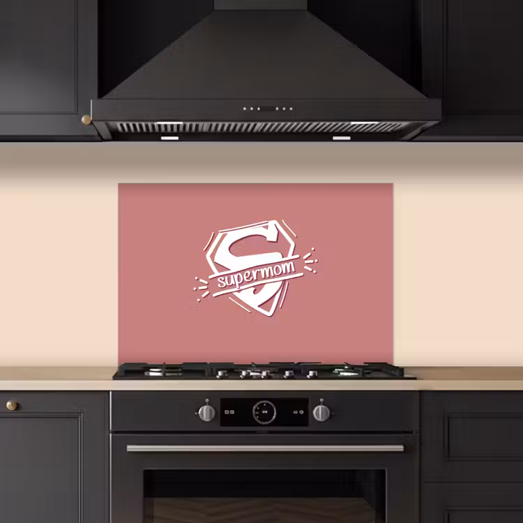Spatscherm keuken - Spreuken - Supermom - Moeder - Quotes — 2
