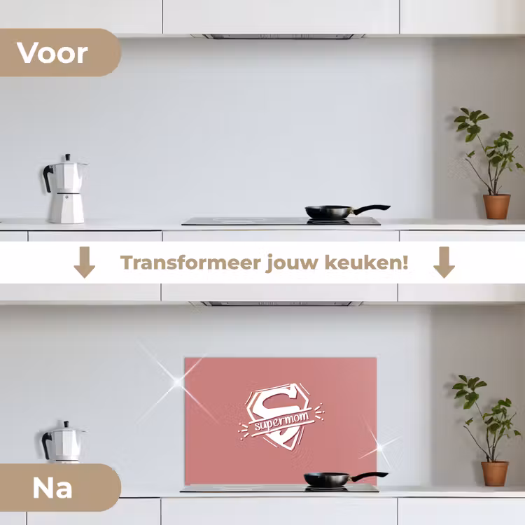 Spatscherm keuken - Spreuken - Supermom - Moeder - Quotes — 3