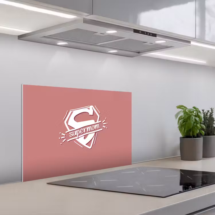 Spatscherm keuken - Spreuken - Supermom - Moeder - Quotes — 5