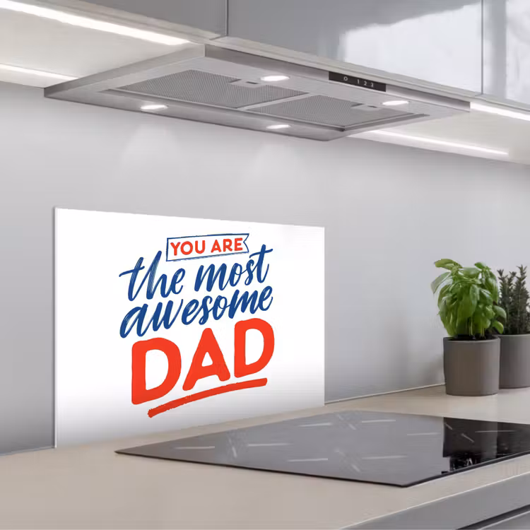 Spatscherm keuken - Papa - Vaderdag - Spreuken — 5