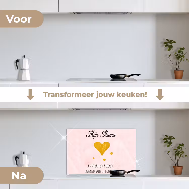 Spatscherm keuken - Quotes - Moeder - Spreuken - Mijn mama — 3