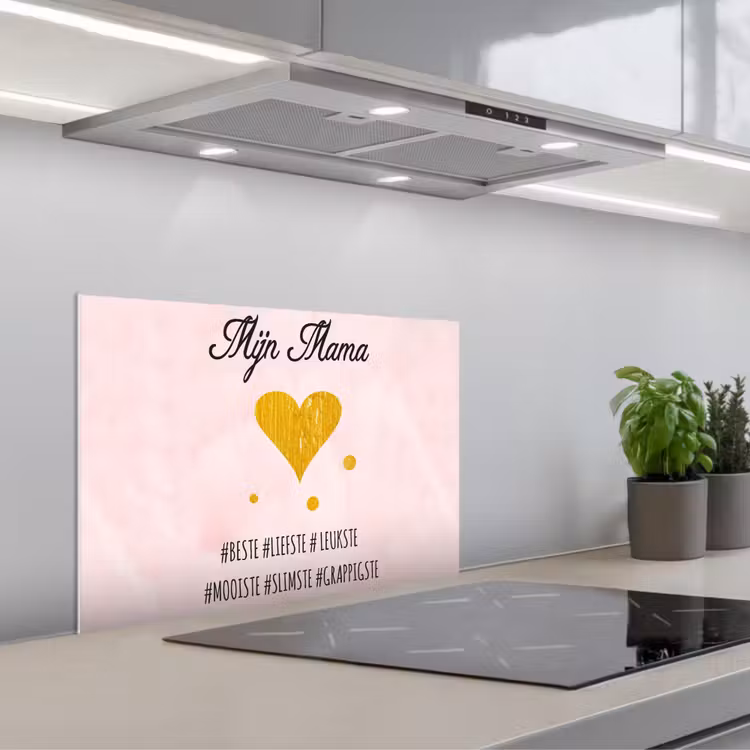 Spatscherm keuken - Quotes - Moeder - Spreuken - Mijn mama — 5