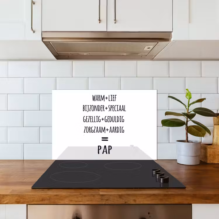 Spatscherm keuken - Quotes - Pap definitie - Spreuken - Vader — 6