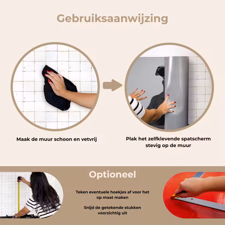Spatscherm keuken - Coltrui - Hond - Bril - Mok — 8
