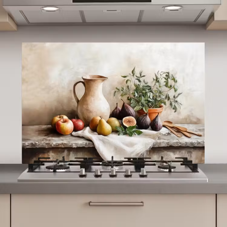 Spatscherm keuken - Fruit - Kruiden - Landelijk — 1