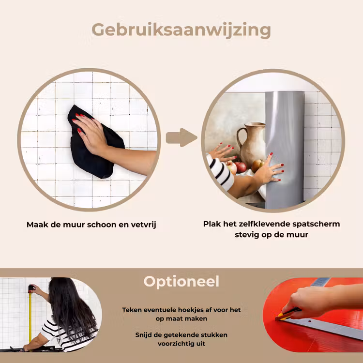 Spatscherm keuken - Fruit - Kruiden - Landelijk — 8