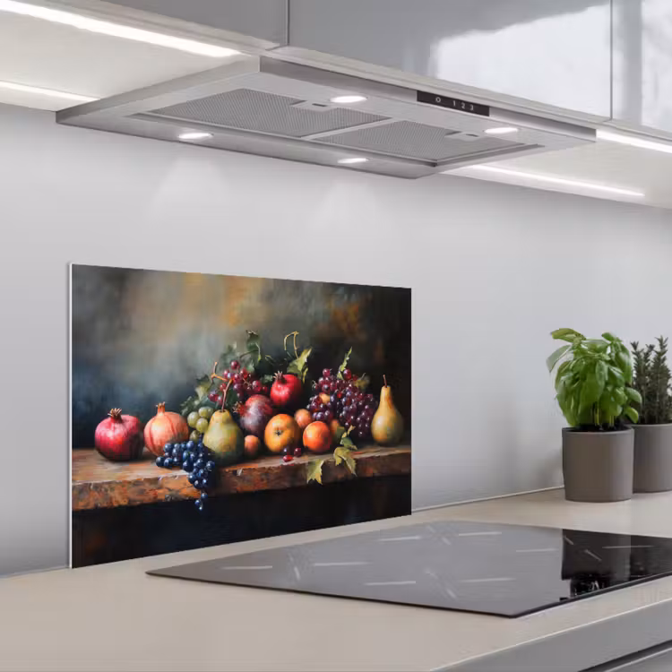 Spatscherm keuken - Rustiek - Stilleven - Fruit — 5