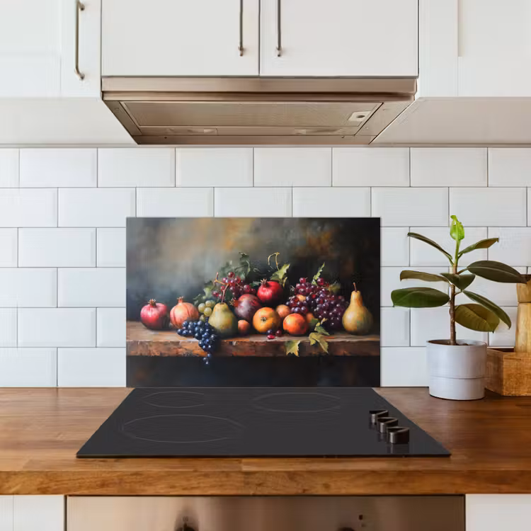 Spatscherm keuken - Rustiek - Stilleven - Fruit — 6