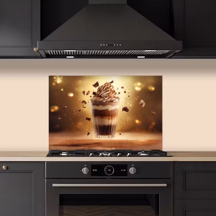 Spatscherm keuken - Dessert - Chocolade - Zoet - Eten — 2
