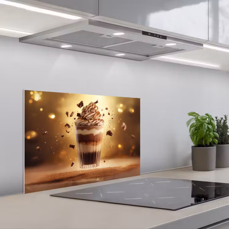 Spatscherm keuken - Dessert - Chocolade - Zoet - Eten — 5
