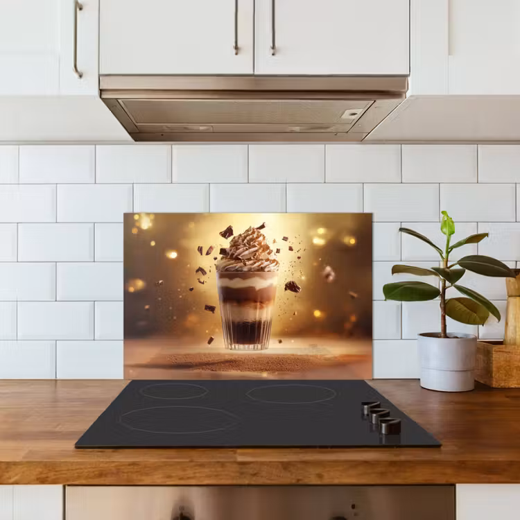 Spatscherm keuken - Dessert - Chocolade - Zoet - Eten — 6
