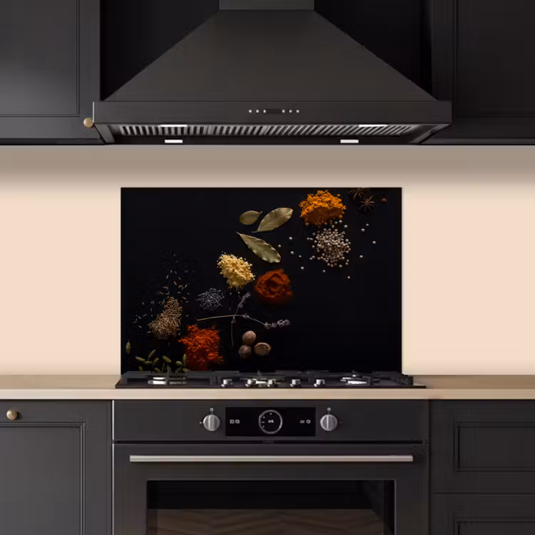 Spatscherm keuken - Kruidige Constellatie — 2