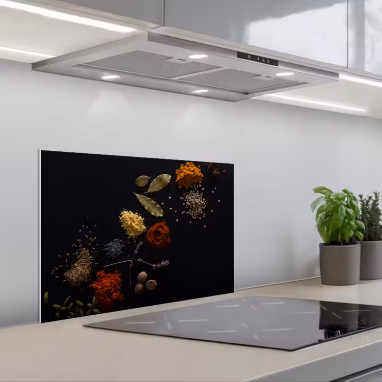 Spatscherm keuken - Kruidige Constellatie — 5