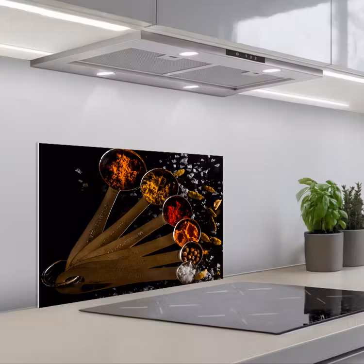Spatscherm keuken - Maatlepel Melange — 5