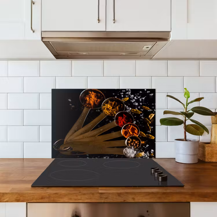 Spatscherm keuken - Maatlepel Melange — 6
