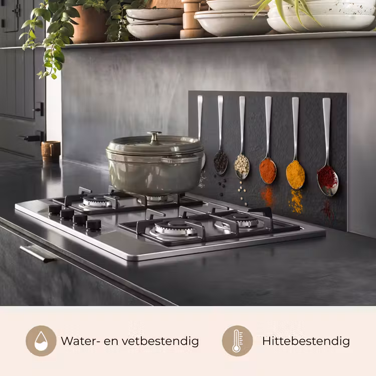 Spatscherm keuken - Spiegel van Smaken — 7