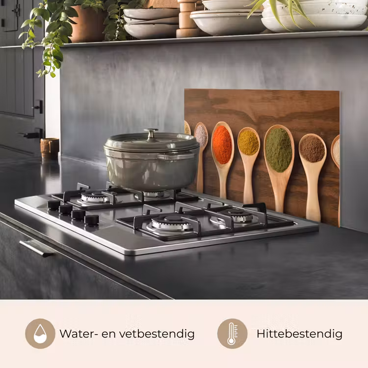 Spatscherm keuken - Symmetrie van Smaakmakers — 7