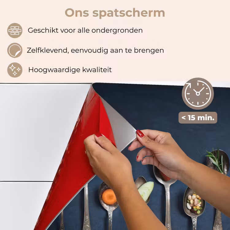 Spatscherm keuken - Proeverij in Lepels — 4