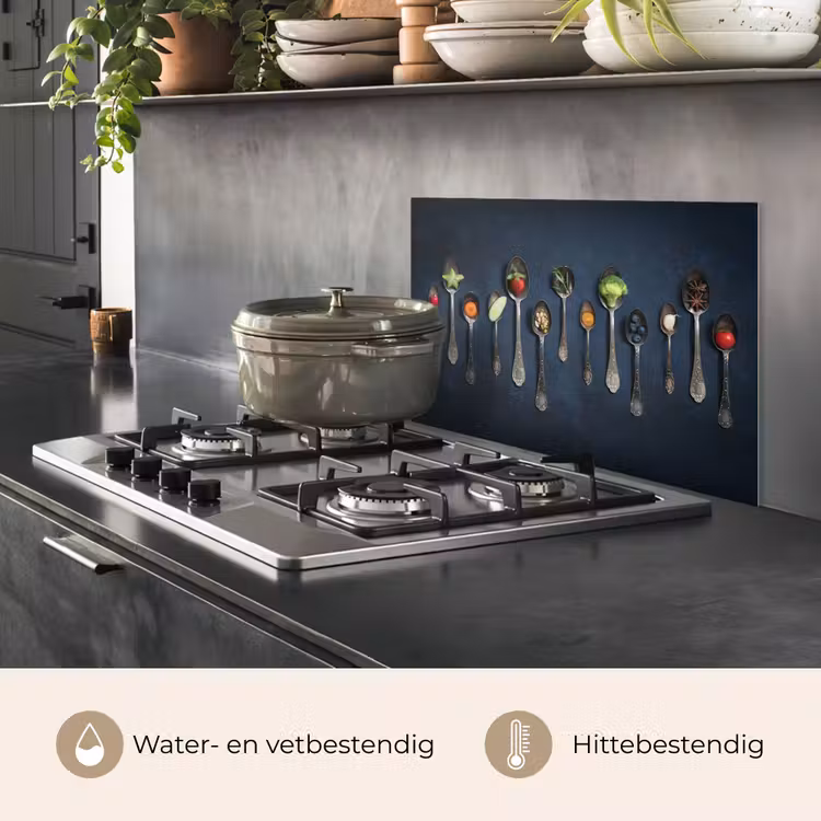 Spatscherm keuken - Proeverij in Lepels — 7