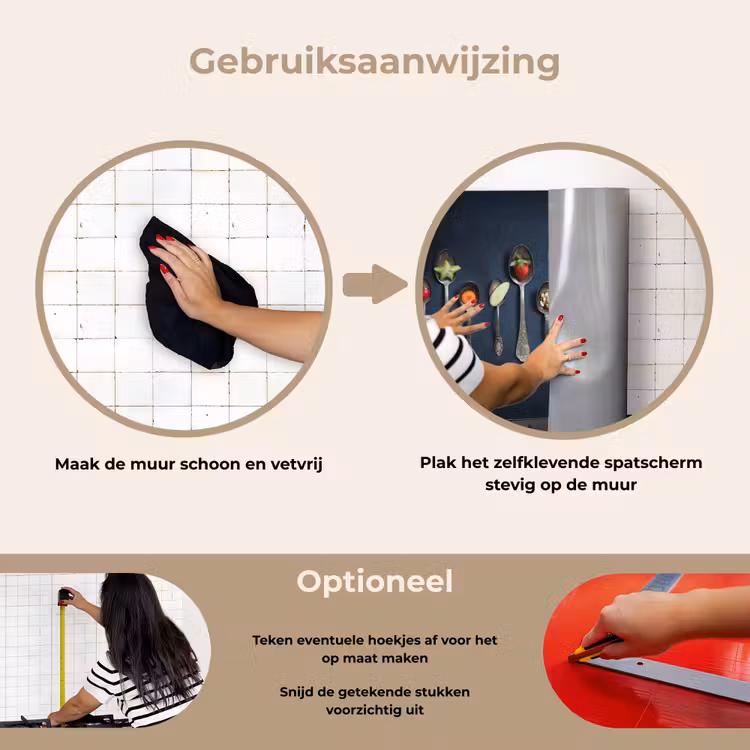 Spatscherm keuken - Proeverij in Lepels — 8