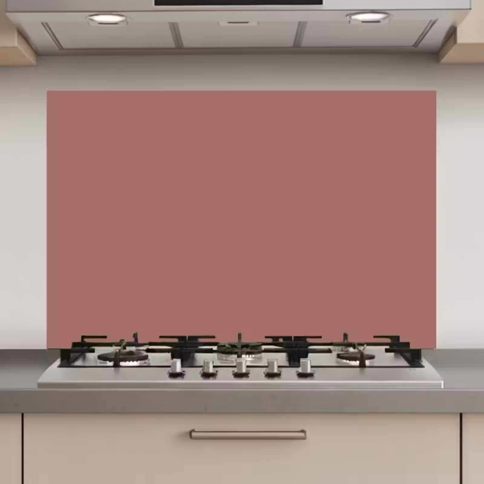Spatscherm keuken - Fluistering van Fuchsia — 1