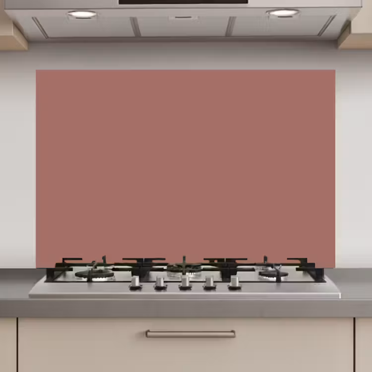 Spatscherm keuken - Fluistering van Fuchsia — 1