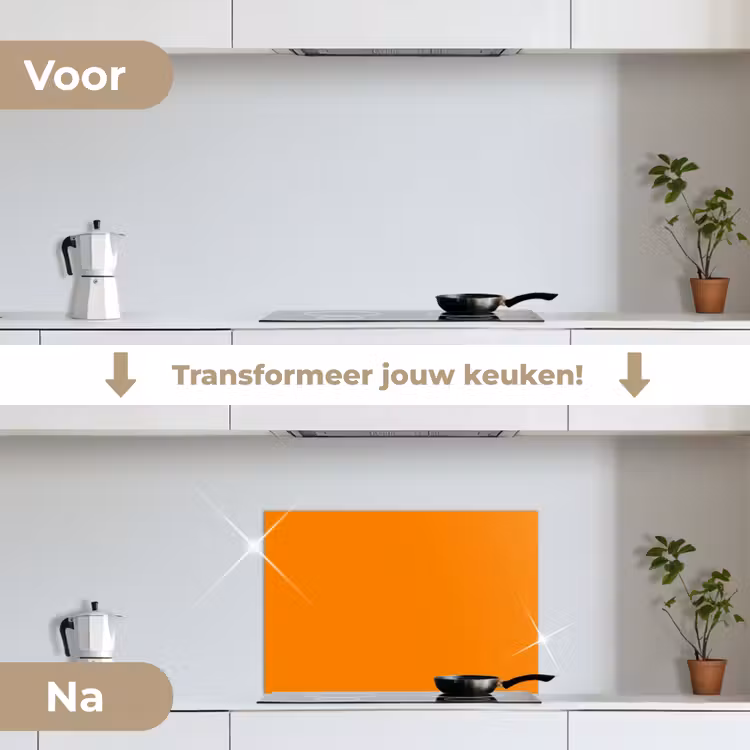 Spatscherm keuken - Oranje - Seizoenen - Herfst - Kleur — 3