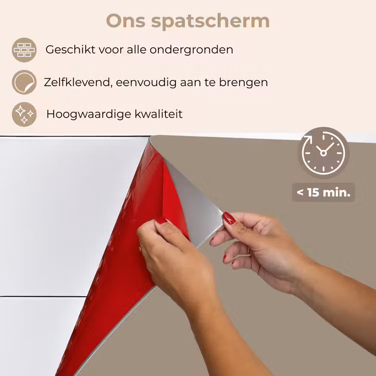 Spatscherm keuken - Aanbreken van de Avondschemer — 4