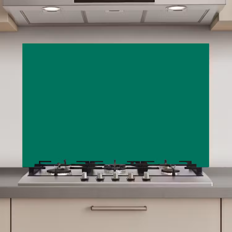 Spatscherm keuken - Eeuwige Esmeralda — 1