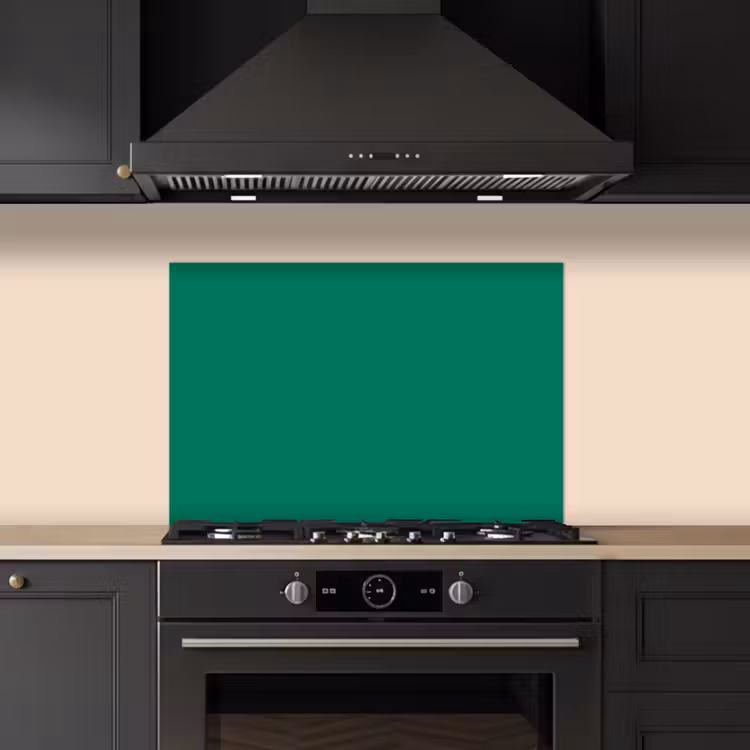 Spatscherm keuken - Eeuwige Esmeralda — 2