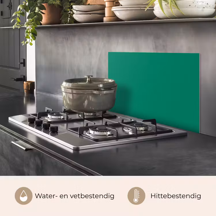 Spatscherm keuken - Eeuwige Esmeralda — 7