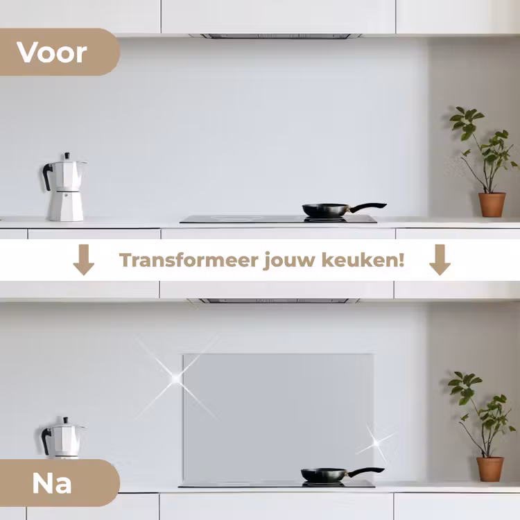 Spatscherm keuken - Mistige Morgen — 3