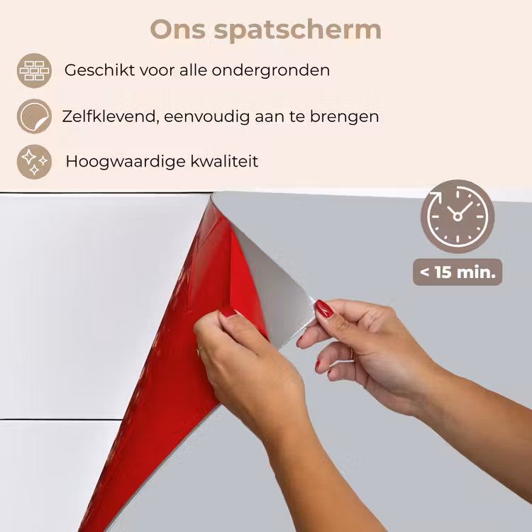 Spatscherm keuken - Mistige Morgen — 4
