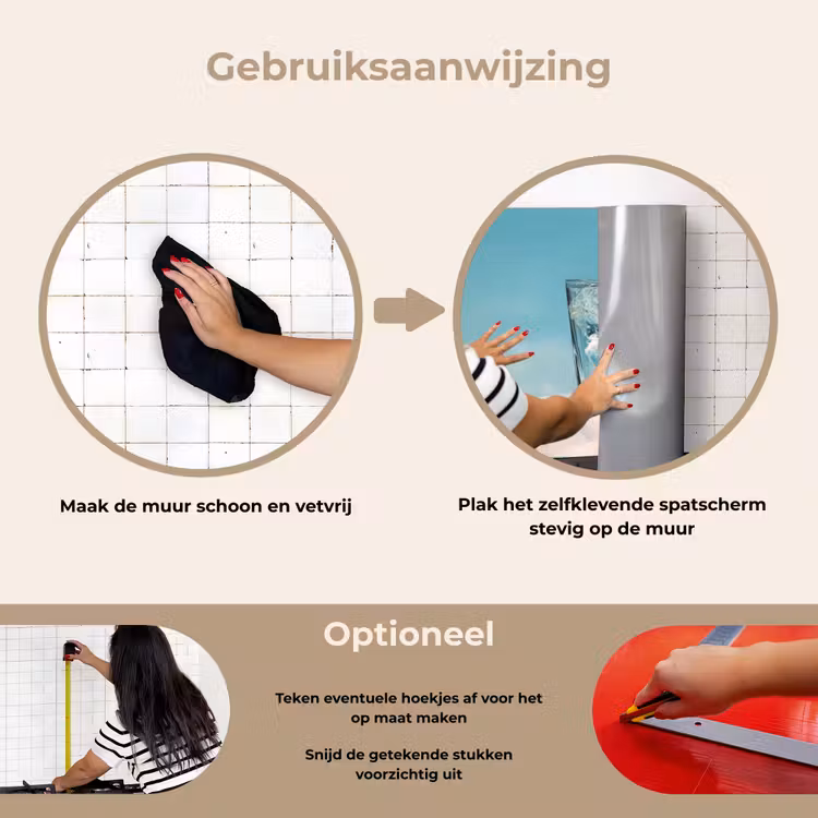 Spatscherm keuken - Glas - ijsblokjes - Citroen — 8