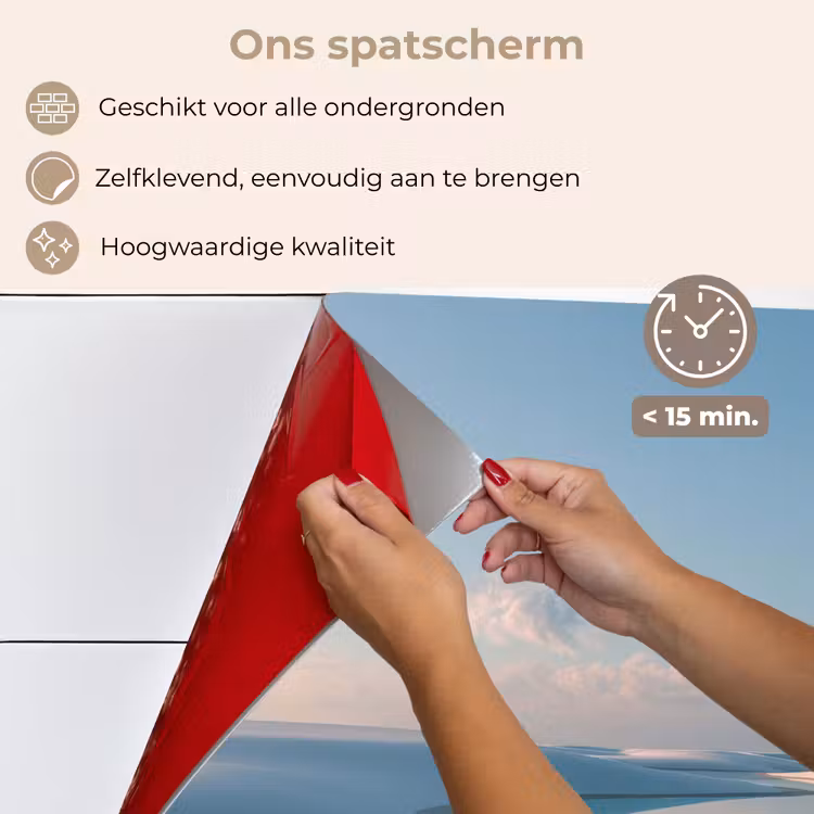 Spatscherm keuken - Duinen - Waterplas - Oneindige rust — 4