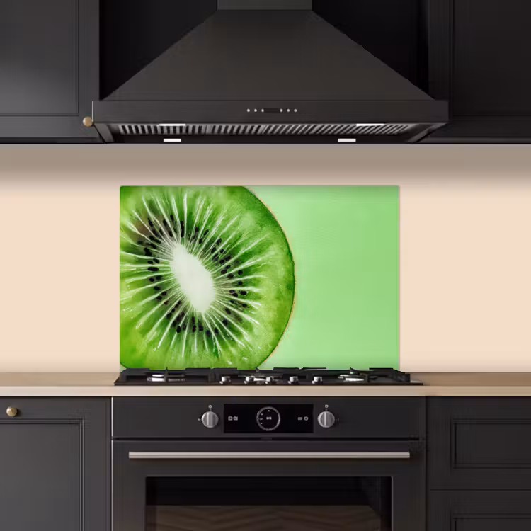 Spatscherm keuken - Kiwi - Groen - Fris — 2
