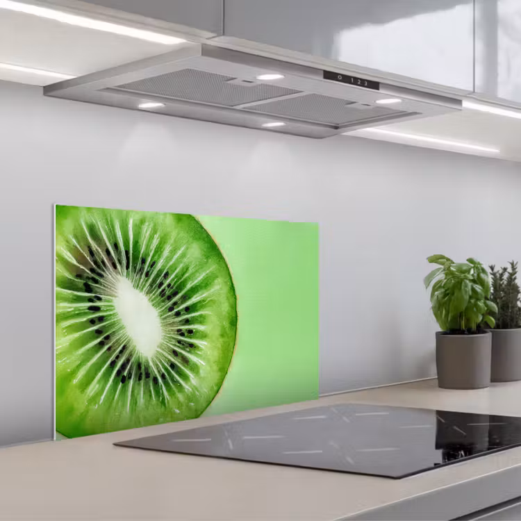 Spatscherm keuken - Kiwi - Groen - Fris — 5