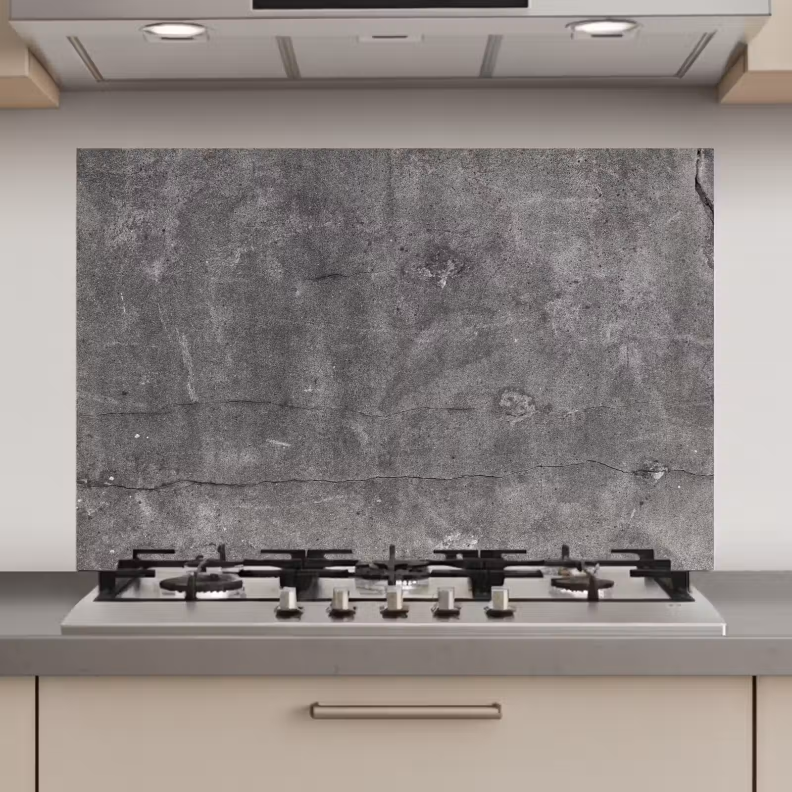 Spatscherm keuken - Beton - Muur - Cement — 1