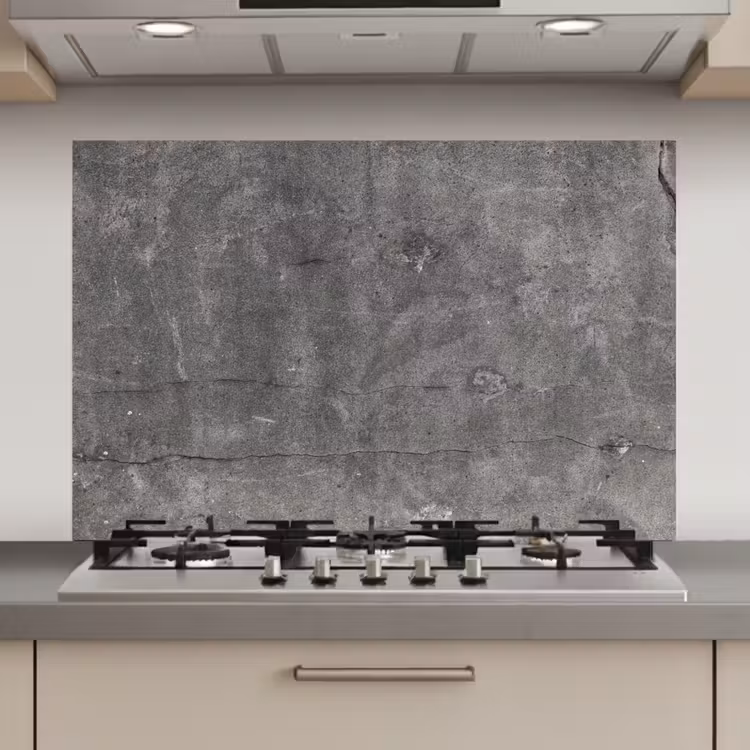 Spatscherm keuken - Beton - Muur - Cement — 1