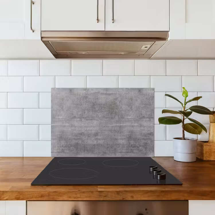 Spatscherm keuken - Beton - Patroon - Antiek — 6
