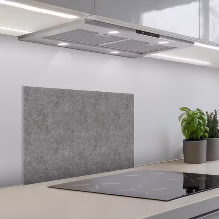 Spatscherm keuken - Beton - Textuur - Patronen — 5